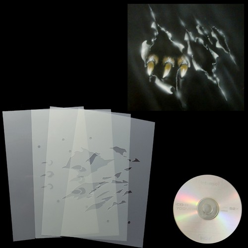 Schablone krallenhand - schablone,