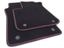 Fußmatten Fiat 500e Elektro Premium Velours Automatten in Original Qualität 2x 