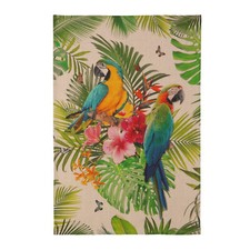 Geschirrtuch tropical papagei - geschirrtuch,