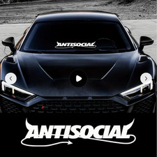 1x ANTISOCIAL Frontscheiben