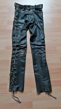 Modeka Vintage Lederhose mit Schnürung W28