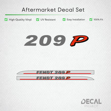 Fendt 209 P Decal Kit -