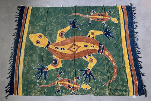 Batik stoff wandbehang - batik,