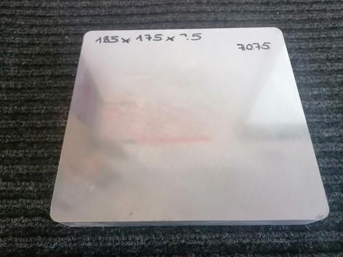 25x175x185mm aluminium platte - 25x175x185mm,