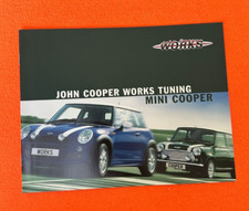 MINI  JCW John Cooper Works Mini Cooper   TUNING-Prospekt + Preisliste  2003