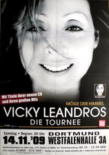 LEANDROS, VICKY - 2009 - Concert - Möge Der Himmel Tour - Poster - Dortmund
