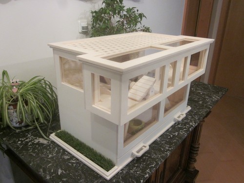 Hamsterkäfig etagen holz - hamsterkäfig, 4