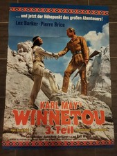 Winnetou 3. Teil ORIGINAL A0 Filmplakat von September 1965