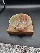 Onyx Marmor Schale 6,2x3,7cm Durchmesser