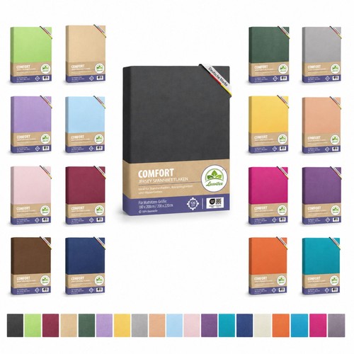 Leevitex jersey spannbettlaken - jersey,