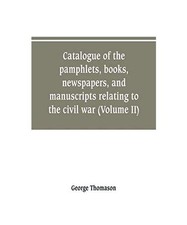 Catalogue of the pamphlets