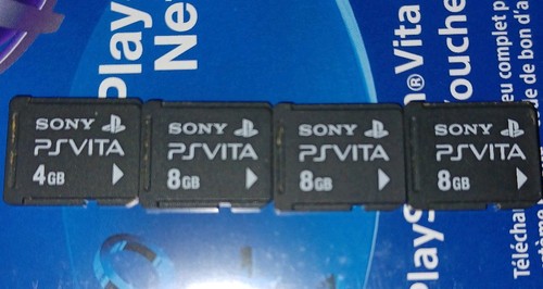 Vita speicherkarten 8gb 4gb - speicherkarten,