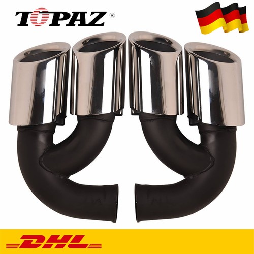 Auspuffendrohr für porsche - 2x,