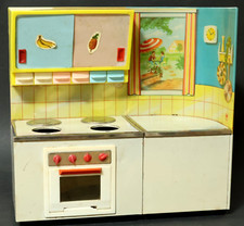 Alte Fuchs Blechküche Puppenofen Puppenherd Herd Küchenherd Puppe Puppenküche