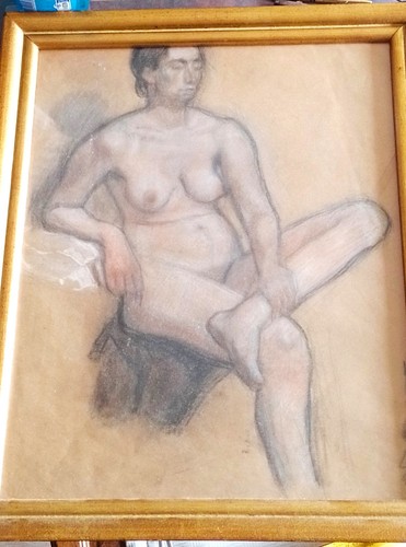 Original aktzeichnung graphit - original,
