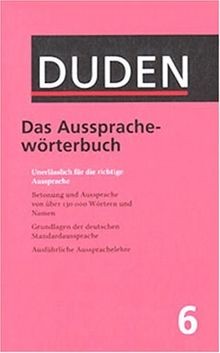 Das aussprache worterbuch - aussprache-worterbuch, 6