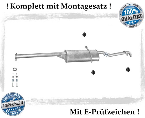 Endschalldämpfer für