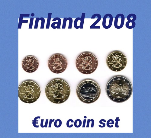 Finnland münzen satz - münzen, 2€