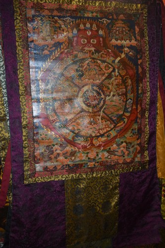 S.gr.Thangka,Tibet,Mahakala