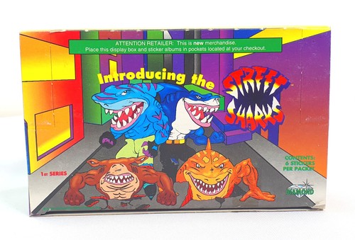 Street sharks sticker - sharks, display
