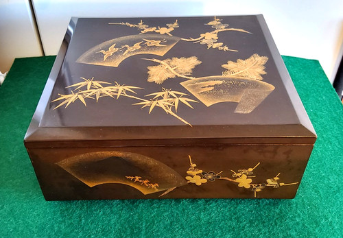 Japanische lackdose urushi - japanische,