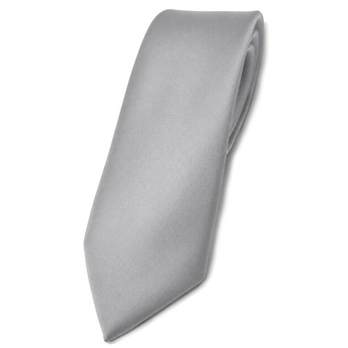 Schmale tigertie krawatte grau - schmale,