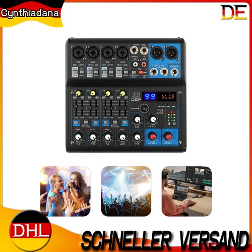 Pro kanal audio mixer - 7-kanal,