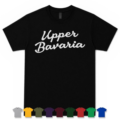 Oberbayern retro schrift - oberbayern,