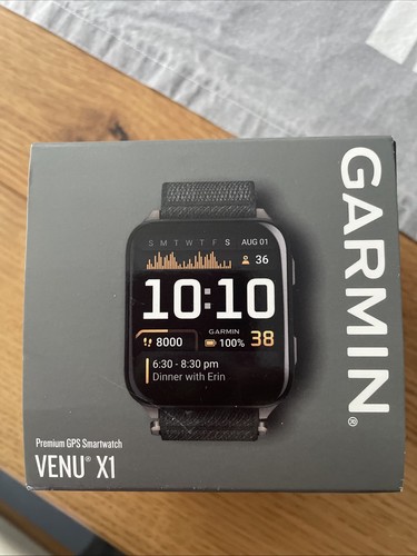 Garmin venu black amoled - black,