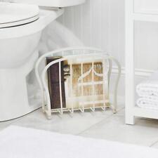 mDesign Zeitungshalter Metalldraht weiß cremfarbe Magazinständer Zeitschriftenko