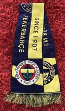 FENERBAHCE ISTANBUL FB Schal Fenerium Fanschal Fussball TÜRKEI 20x145????NEU