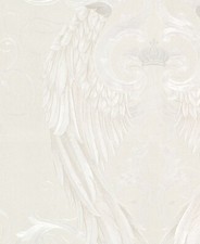 Tapete Beige Flügel für