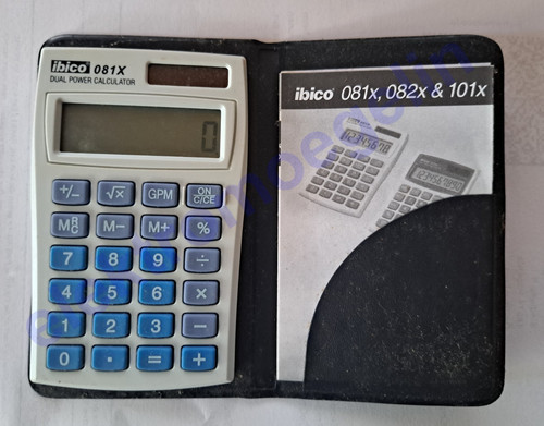 Taschenrechner dualpower ibico - taschenrechner,
