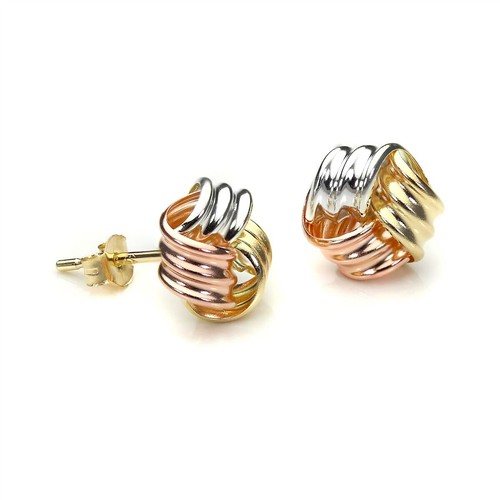 Gold 8mm knoten - (375),