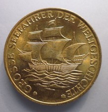 Medaille - Segelschiff -