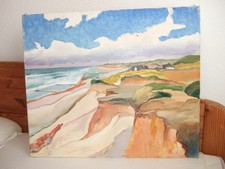 ölgemälde sylt kampen - sylt,