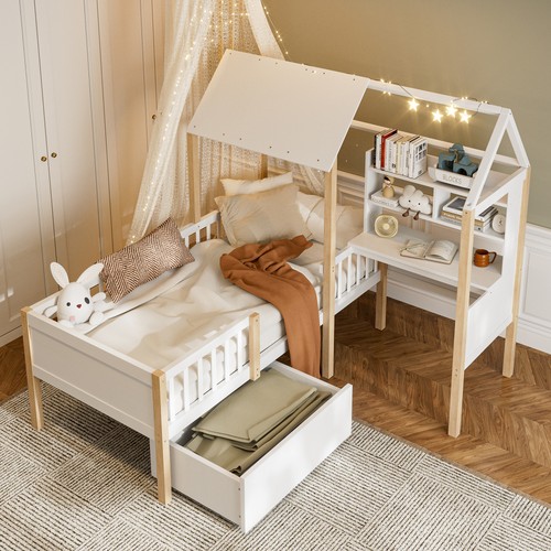Kinderbett mit rausfallschutz - kinderbett,