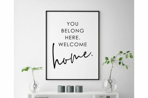 Home bild poster - bild, kunstdruck