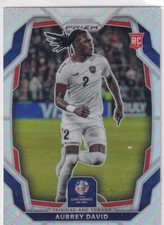 Panini 2024 Copa America Prizm No. 200 Aubrey David Rookie Silver Prizm