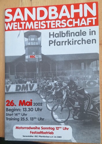Speedway programm sandbahn - programm,