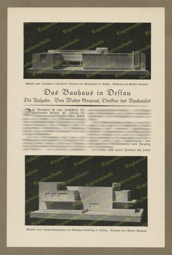 Gropius bauhaus dessau - gropius,
