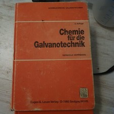 chemie für die galvanotechnik
