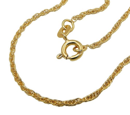 Echt gold fußkette - echt,