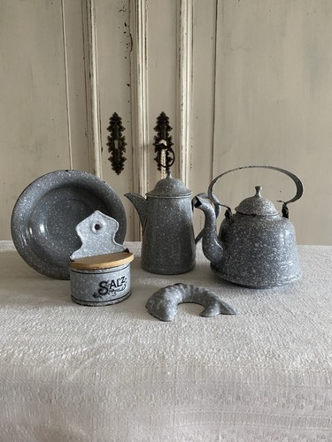 Alte antike emaille - antike,