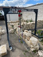 Portalkran Kran Mobil Brückenkran Antifouling Boot Service 1-4to