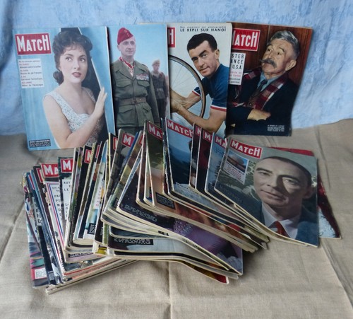 Paris match jahr 1954 lot - 1954,