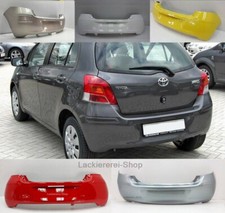 STOßSTANGE HINTEN LACKIERT IN WUNSCHFARBE NEU für Toyota Yaris 2009-2011