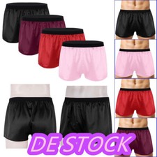 Herren~Seide Satin Boxershorts