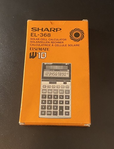 Original sharp 368 - sharp, el-368