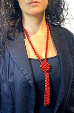 Luxus Press Korallen Halskette